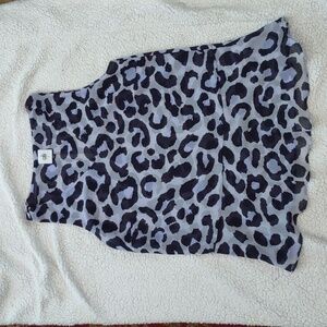 Lilac Leopard Print Top